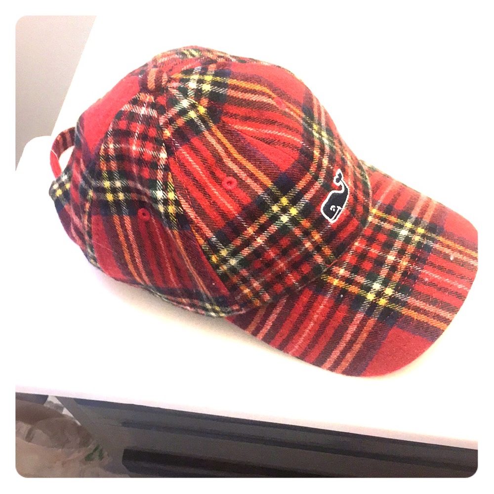 Vineyard Vines Plaid flannel men’s hat